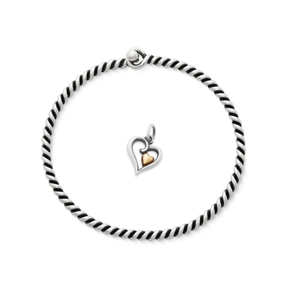 James Avery charm & bracelet